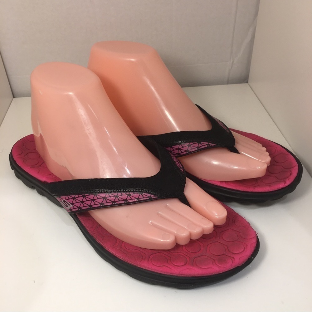 COPY - Skechers On the Go Sandals Size 8.5 Black Pink